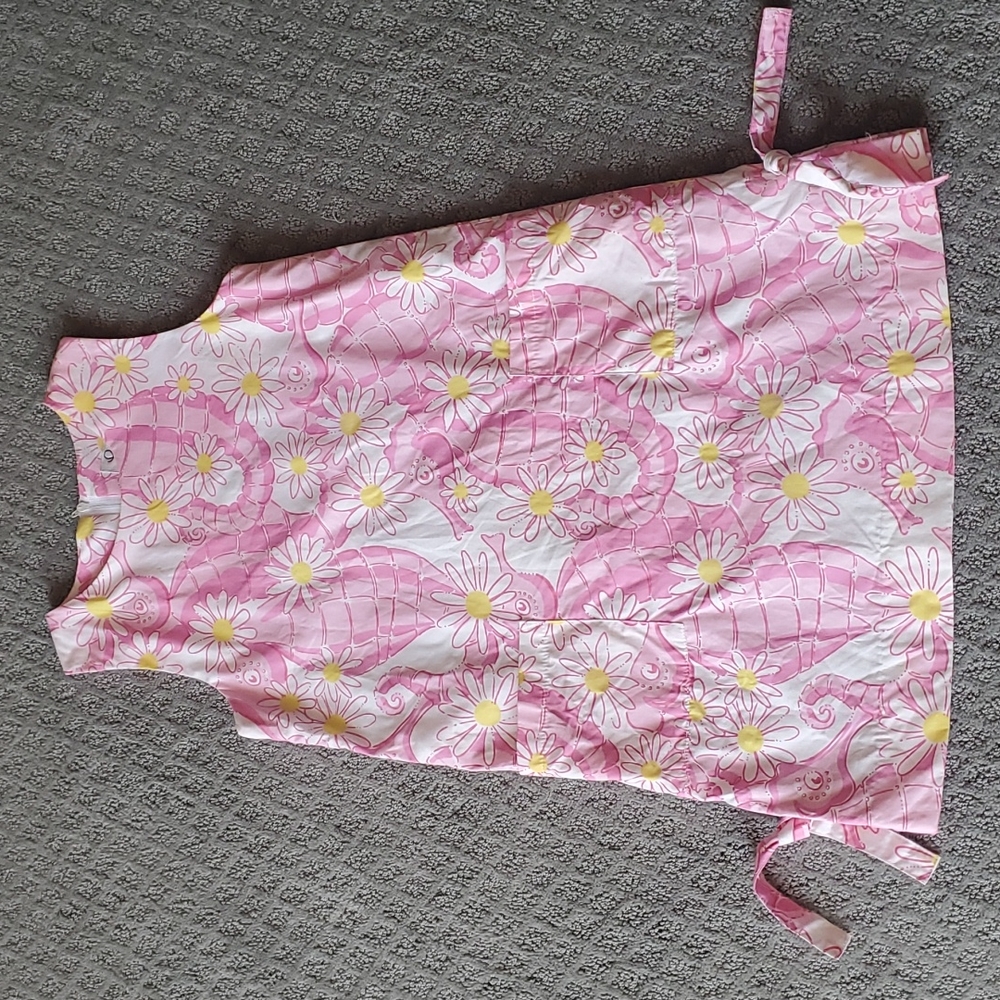 Lilly Pulitzer Seahorse dress Size 7